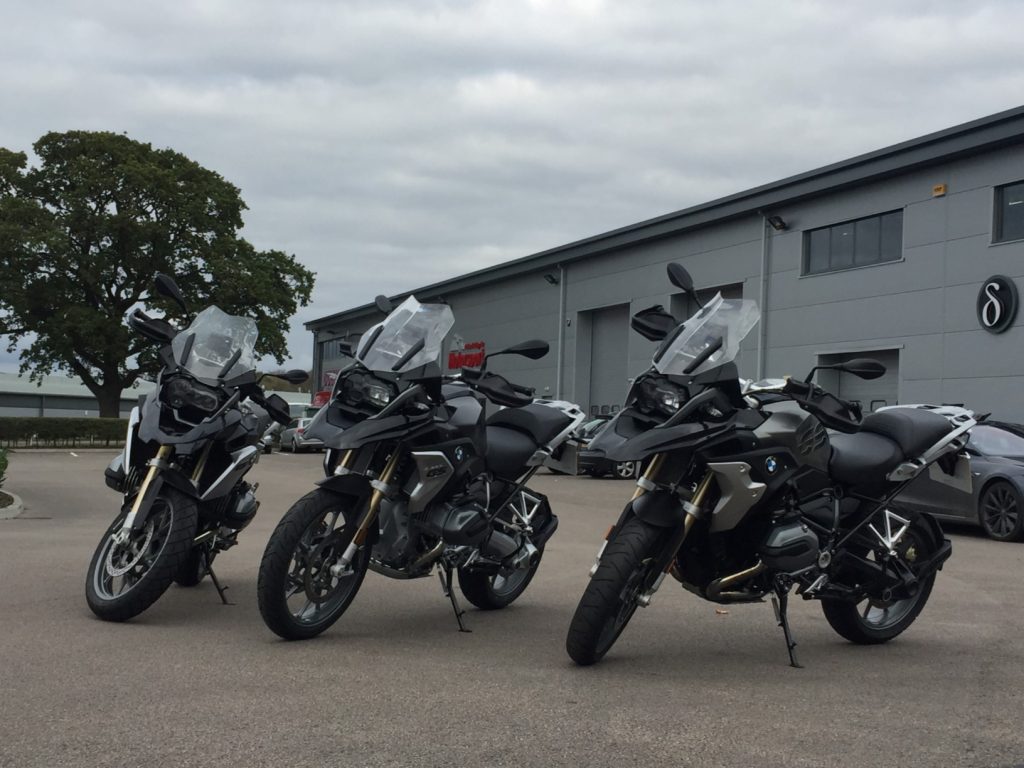 Spyder Motorcycles and Club R1250GS