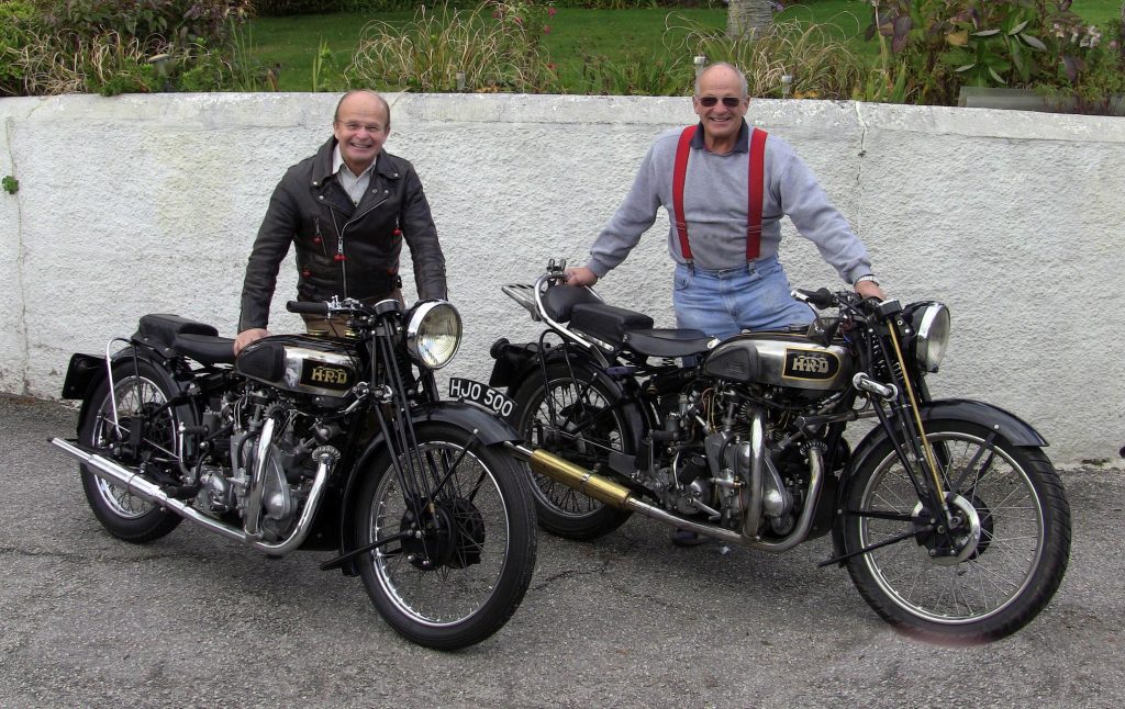 Harvey Motorcycling Around the World on a 1930's HRD Vincent